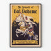 Plakat vintage Le Joute od Bal Boheme 1928