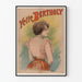 Plakat vintage portret kobiecy Yette Bertholy