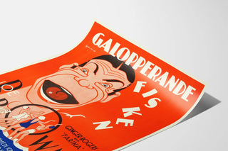 Plakat vintage dekoracja ścienna film komedia z lat 1920