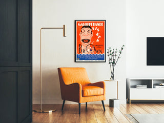 Plakat vintage dekoracja ścienna film komedia z lat 1920
