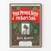 Plakat vintage Your Promise Keep dla dekoracji ściennej dla dziecka