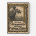 Plakat vintage niemiecki przedstawia 5. obligację wojenną dekoracja ścienna historyczna