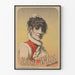 Plakat vintage Zélie Weil w jej dziełach