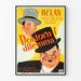 Plakat vintage Doktor'n i dylemat dekoracja ścienna kino retro