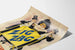 Plakat vintage Zig-Zag Papier do Papierosów dekoracja ścienna retro