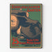 Plakat vintage zoo i koncertu wojskowego