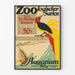 Plakat vintage Zoo Aquarium Koncert Wojskowy