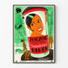 Plakat dekoracji ściennej vintage Zouzou Josephine Baker