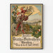Stary plakat Złotego Niemieckiego Związku Strzeleckiego Norymga 1897