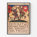 Plakat propagandowy historyczny wojskowy polski
